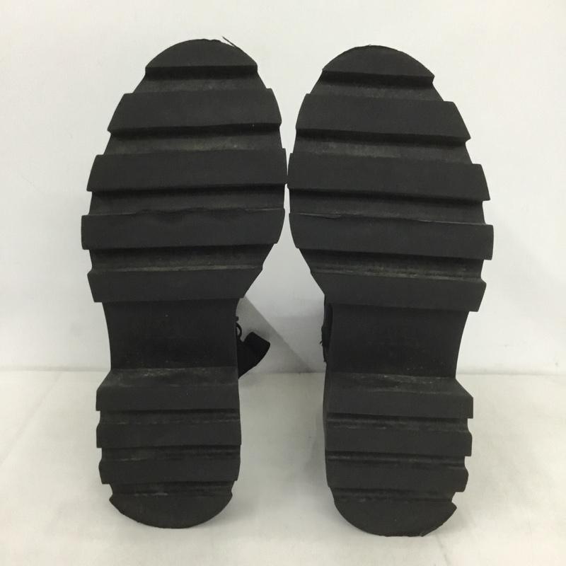 ザラ ZARA ブーツ 一般 3125 010 800 EU37 無地 黒 / ブラック / レディース USED 古着 中古 10139446