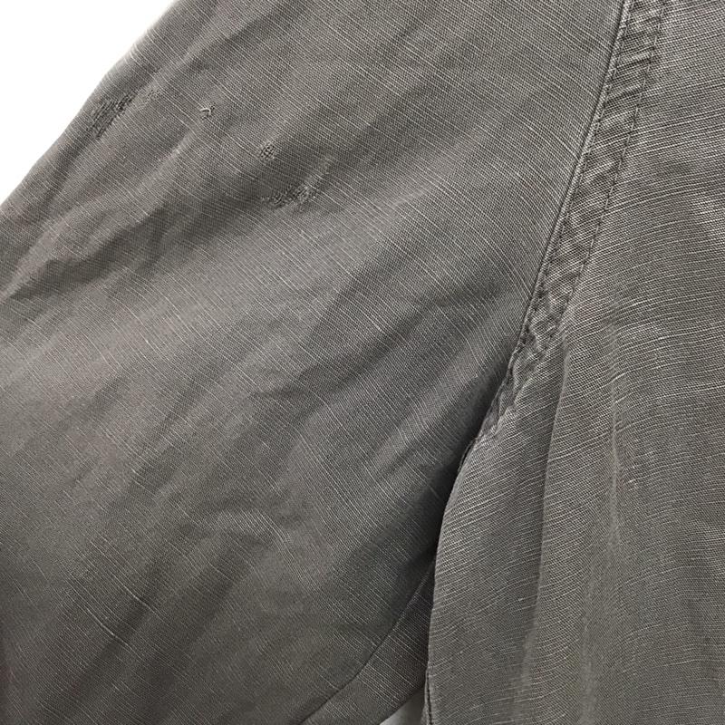 ザラ ZARA シャツ、ブラウス 長袖 M 無地 チャコールグレー / チャコールグレー / レディース USED 古着 中古 10139397