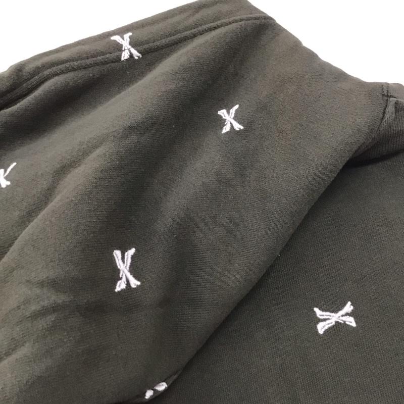 ダブルタップス WTAPS パーカー 長袖 長袖パーカー プルオーバーパーカー スウェット 2 刺繍 カーキ / カーキ / メンズ USED 古着 中古 10139695
