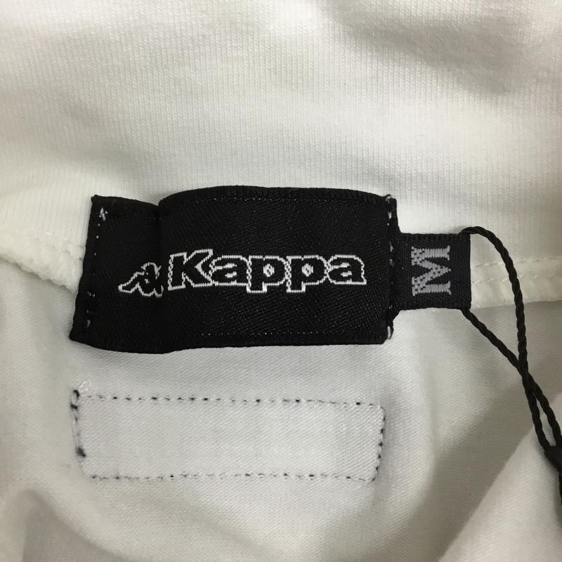 カッパ Kappa Tシャツ 長袖 KG962LS75 ハイネック ゴルフウェア M ワンポイント 白 / ホワイト / レディース USED 古着 中古 10136514