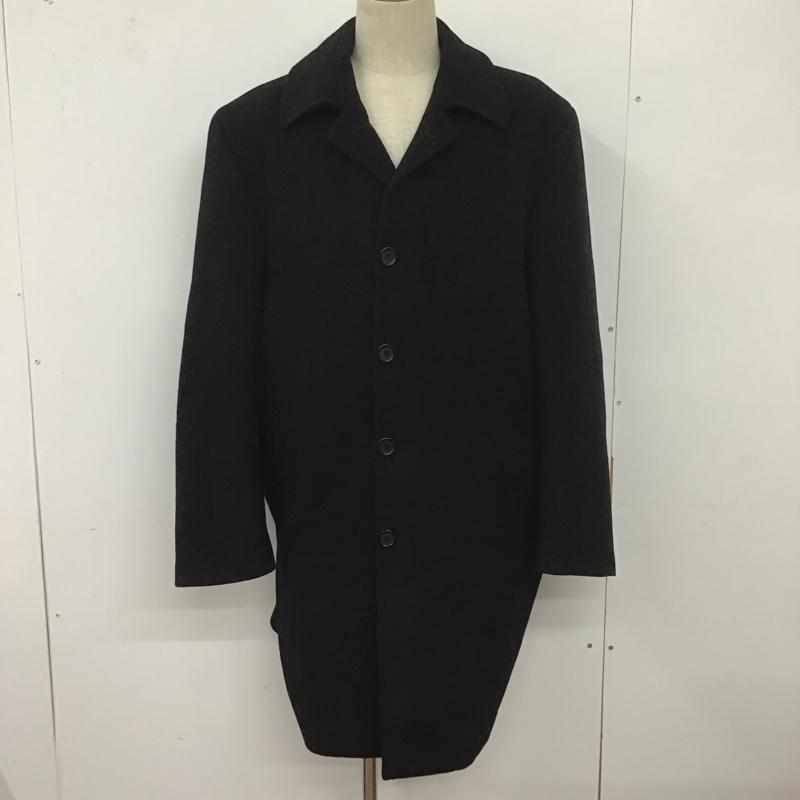 ラルフローレン RALPHLAUREN コート コート一般 ロングコート カラージャケット アウター 緑タグ 80s 42 無地 黒 / ブラック / メンズ USED 古着 中古 10127068