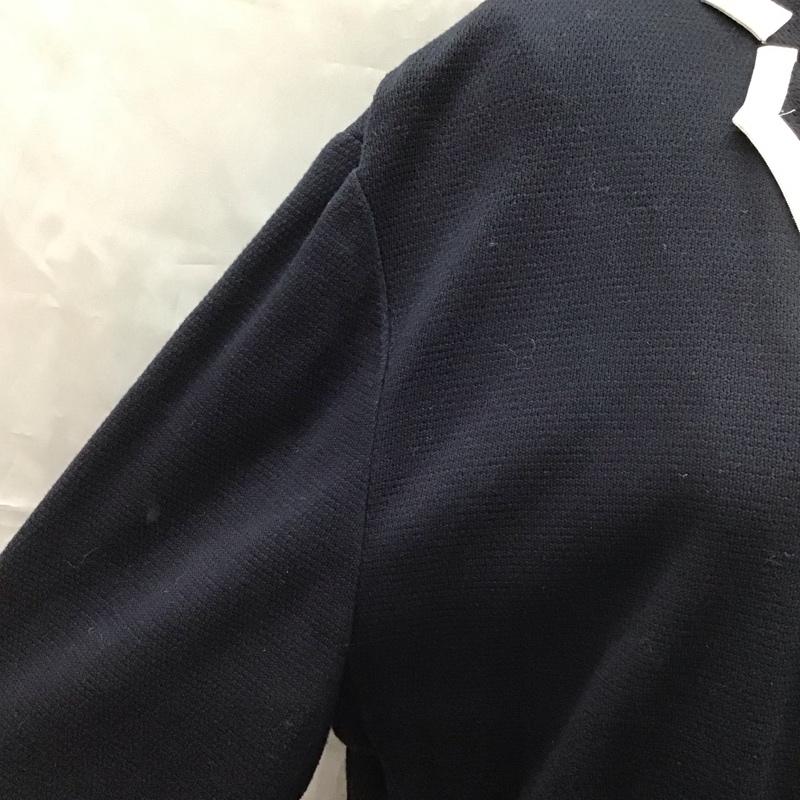 トミーヒルフィガー TOMMY HILFIGER ジャケット、上着 ジャケット、ブレザー 11-4511107-040 L ワンポイント 紺 / ネイビー / X 白 / ホワイト / レディース USED 古着 中古 10112410