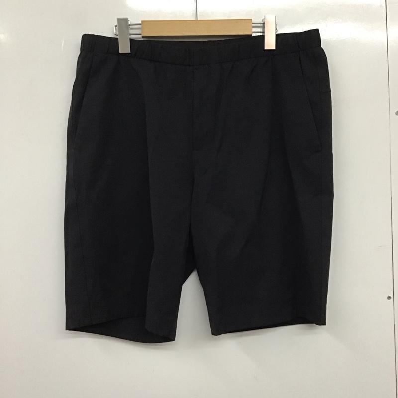 セオリー theory パンツ ショートパンツ ショートパンツ ハーフパンツ カジュアルパンツ L 無地 黒 / ブラック / メンズ USED 古着 中古 10133374