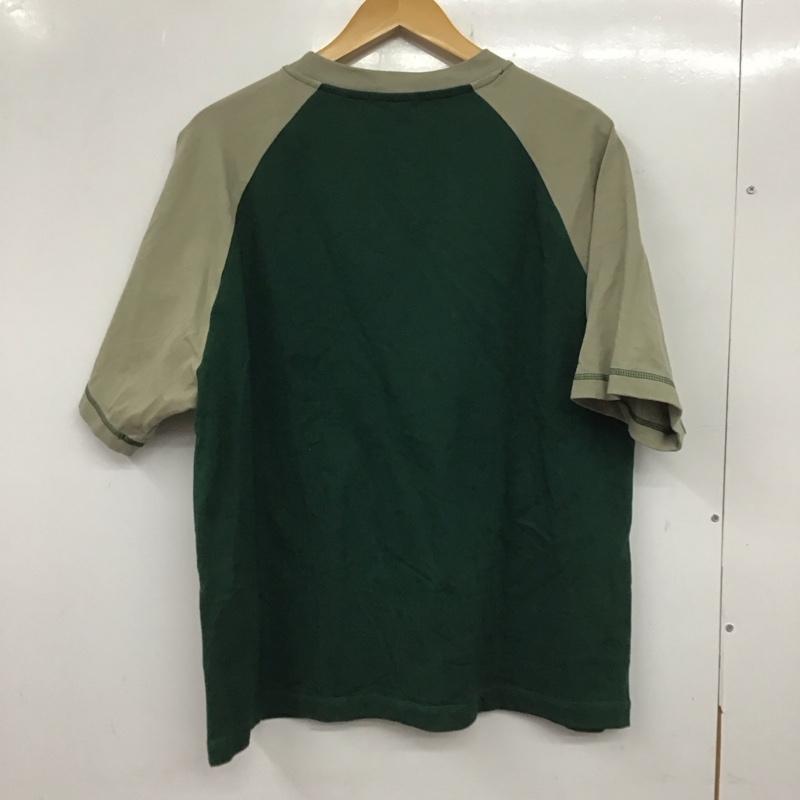エクストララージ XLARGE Tシャツ 半袖 半袖カットソー プリントTシャツ クルーネックカットソー ラグラン M プリント 緑 / グリーン / メンズ USED 古着 中古 10139692