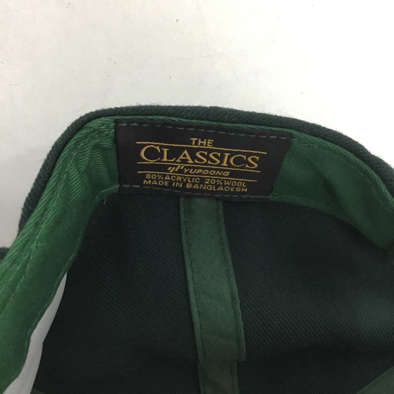 テンダーロイン TENDERLOIN 帽子 キャップ スナップバック ロゴ、文字 緑 / グリーン / メンズ USED 古着 中古 10136957