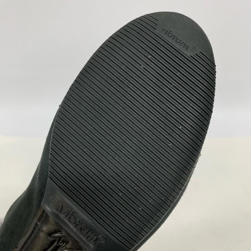 ジュゼッペザノッティデザイン GIUSEPPE ZANOTTI DESIGN パンプス パンプス フラットシューズ ラインストーン スエード 無地 X 黒 / ブラック / レディース USED 古着 中古 10013943
