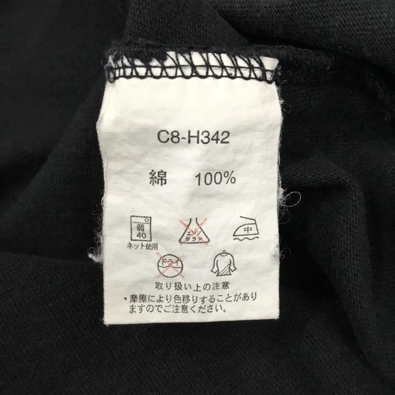 ステューシー STUSSY Tシャツ 半袖 c8-h342 STUSSY×Champion WorldTourTee 半袖カットソー プリントTシャツ L プリント 黒 / ブラック / メンズ USED 古着 中古 10108242