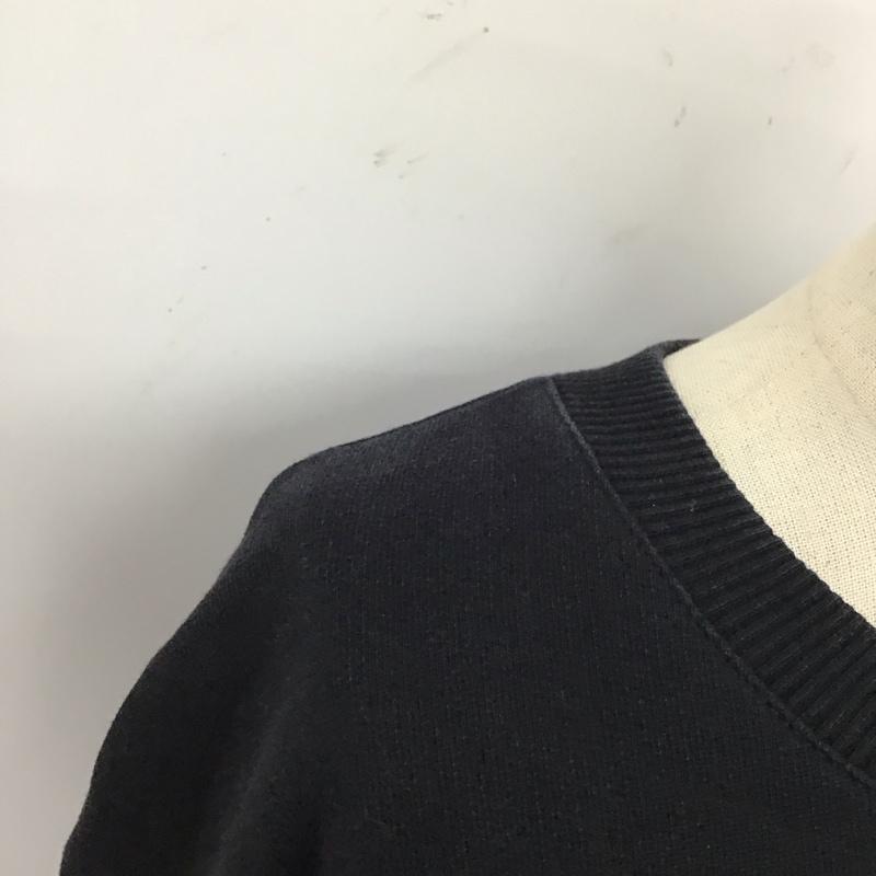 ザラ ZARA トレーナー 長袖 スウェット M ロゴ、文字 黒 / ブラック / レディース USED 古着 中古 10120399