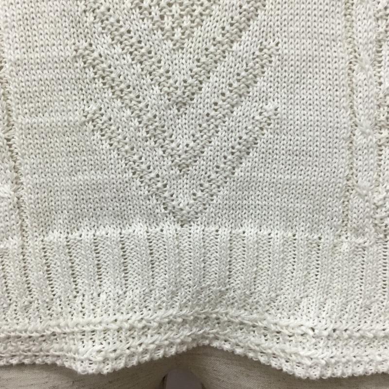 サニースポーツ SUNNY SPORTS カットソー 半袖 半袖ニットカットソー クルーネックカットソー 半袖セーター M  白 / ホワイト /  メンズ USED 古着 中古 10108945