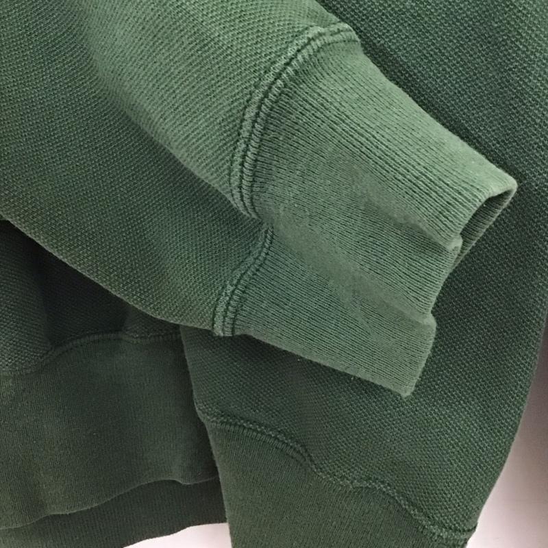 オニータ ONEITA トレーナー 長袖 XL ロゴ、文字 X プリント 緑 / グリーン / メンズ USED 古着 中古 10134530