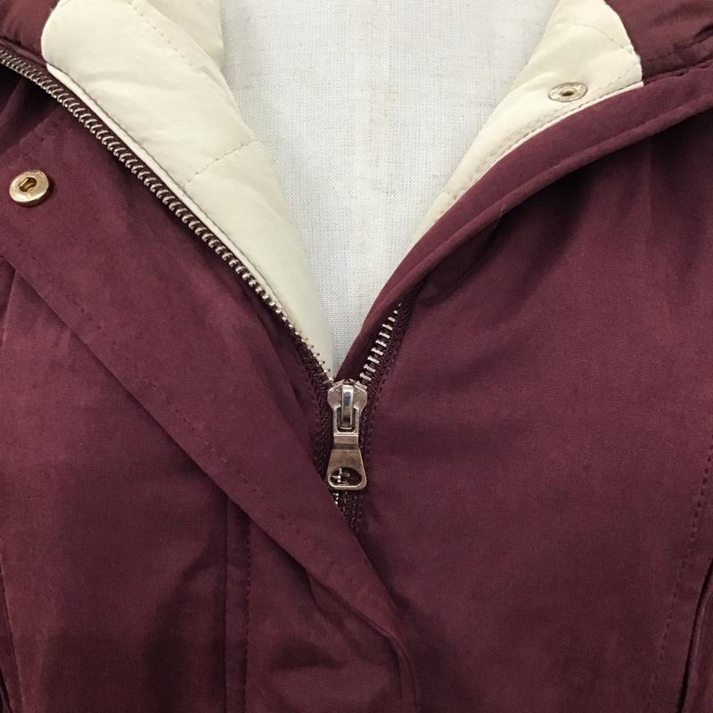 ザラ ZARA TRAFALUC ジャケット、上着 ジャンパー、ブルゾン ジップアップジャケット ジャンパー ジャケット カジュアルジャケット アウター S 無地 えんじ / ワインレッド / レディース USED 古着 中古 10123725