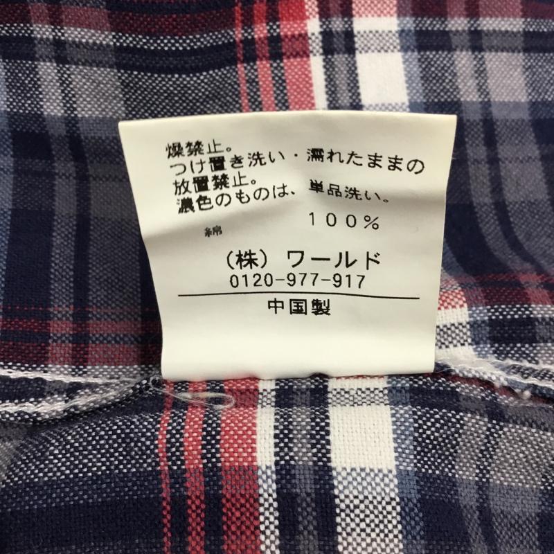 ザ ショップ ティーケー THE SHOP TK シャツ、ブラウス 長袖 長袖シャツ カラーシャツ ポケットシャツ 長袖カットソー チェックシャツ S チェック マルチカラー / マルチカラー / メンズ USED 古着 中古 10116160