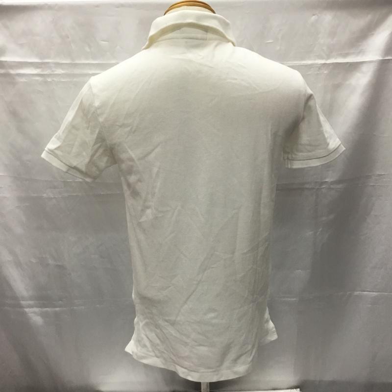 ポロラルフローレン POLO RALPH LAUREN ポロシャツ 半袖 半袖ポロシャツ カラーカットソー 半袖カットソー S ロゴ、文字 白 / ホワイト / メンズ USED 古着 中古 10106598