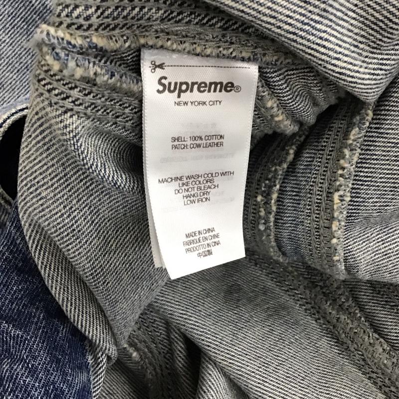 シュプリーム Supreme ジャケット、上着 ジャケット、ブレザー SS24 S ロゴデニムトラッカージャケット Gジャン M ロゴ、文字 インディゴ / インディゴ / メンズ USED 古着 中古 10115398