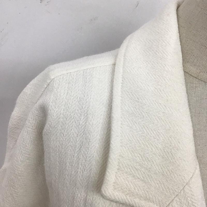 ザラ ZARA ジャケット、上着 ジャケット、ブレザー S 無地 白 / ホワイト / レディース USED 古着 中古 10123881
