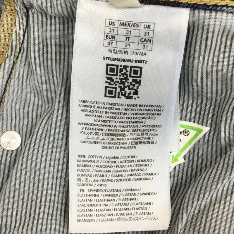 ゲス Guess パンツ デニム、ジーンズ M3BAN2 31インチ 無地 青 / ブルー / メンズ USED 古着 中古 10134241