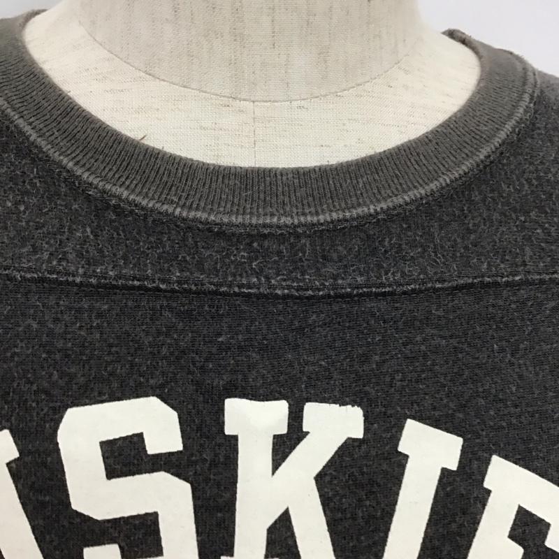 チャンピオン Champion Tシャツ 七分袖 カットソー L ロゴ、文字 黒 / ブラック / X 白 / ホワイト / X 紫 / パープル /  メンズ USED 古着 中古 10111205