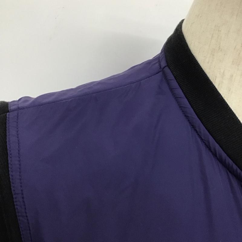 アクネストゥディオズ Acne Studios ジャケット、上着 ジャンパー、ブルゾン keanu ss14 ブルゾン ジップアップジャケット アウター カジュアルジャケット S 無地 黒 / ブラック / X 紫 / パープル / メンズ USED 古着 中古 10109271