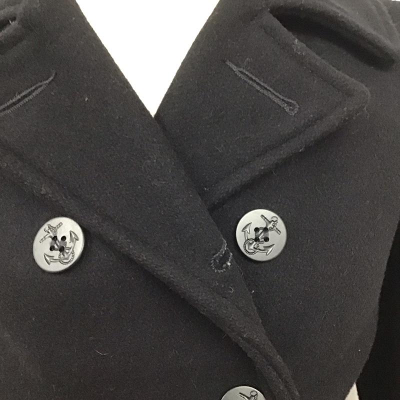 ショット schott コート コート一般 36 無地 黒 / ブラック / メンズ USED 古着 中古 10124475