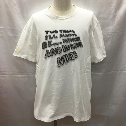 ナイキ NIKE Tシャツ 半袖 do2836-100 NIKEMNRGDYTEE 半袖カットソー プリントTシャツ XL プリント 白 / ホワイト /  メンズ USED 古着 中古 10108530