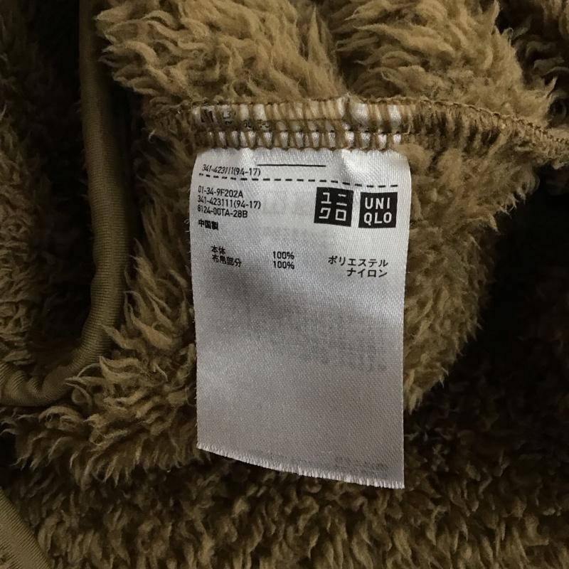 ユニクロ UNIQLO トレーナー 長袖 341-423111 エンジニアードガーメンツ フリースプルオーバー XL 無地 カーキ / カーキ / メンズ USED 古着 中古 10129033