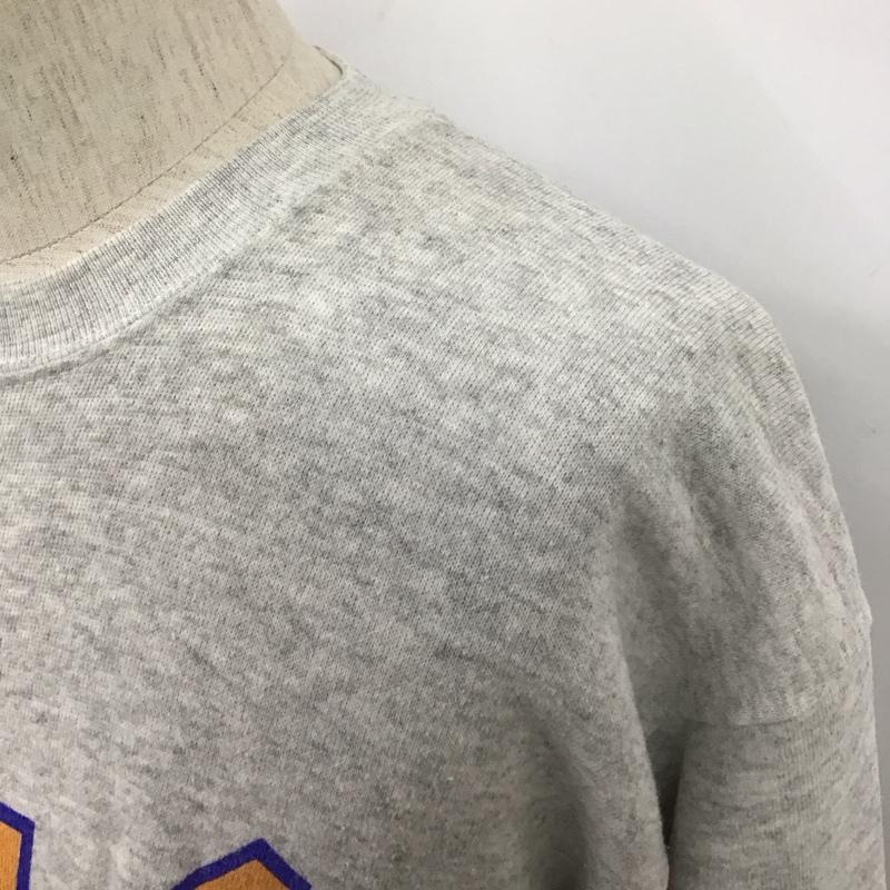古着 USED トレーナー 長袖 長袖トレーナー スウェット 長袖カットソー プリントスウェット L ロゴ、文字 灰 / グレー / メンズ USED 古着 中古 10107230