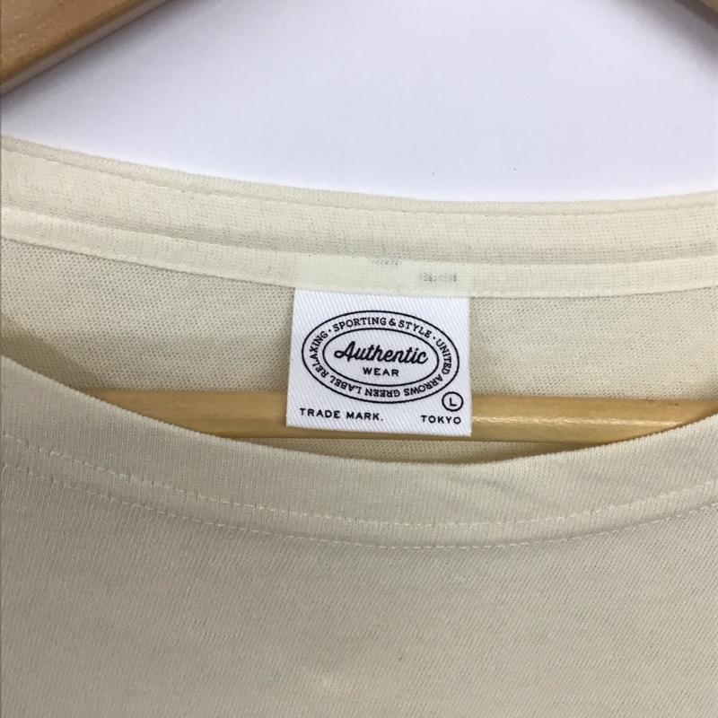 ユナイテッドアローズグリーンレーベルリラクシング UNITED ARROWS green label relaxing カットソー 長袖 3217-175-4060 長袖ボーダートップス 長袖カットソー L ボーダー柄 青 / ブルー / メンズ USED 古着 中古 10133192
