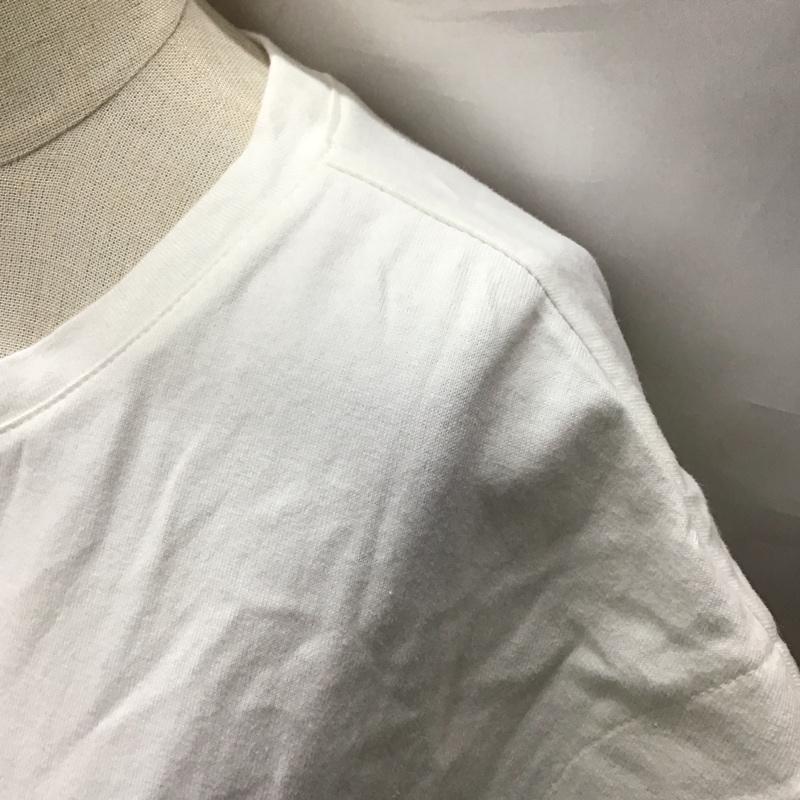 古着 USED カットソー 半袖 2015204 tang ノースリーブ サイドスリット タグ付き 38 無地 白 / ホワイト / レディース USED 古着 中古 10123499