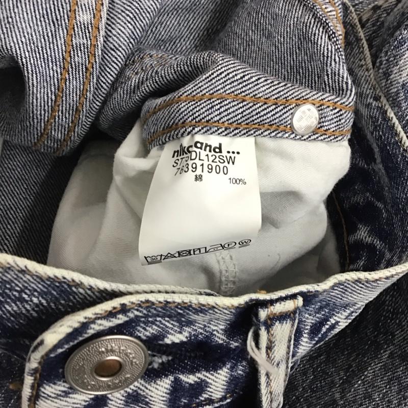ニコアンド niko and... パンツ デニム、ジーンズ M 無地 マルチカラー / マルチカラー / レディース USED 古着 中古 10145013