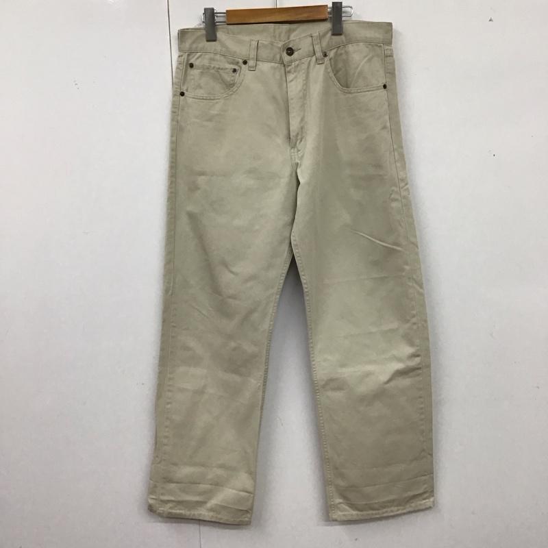リーバイス Levi s パンツ デニム、ジーンズ 34インチ 無地 ベージュ / ベージュ /  メンズ USED 古着 中古 10123343