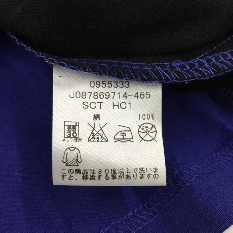 トミー TOMMY ポロシャツ 半袖 L ロゴ、文字 黒 / ブラック / X 紺 / ネイビー / X 橙 / オレンジ / メンズ USED 古着 中古 10112777