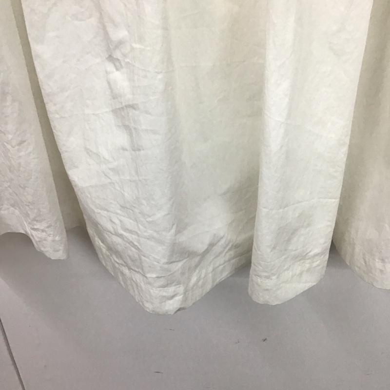 チャオパニックティピー CIAOPANIC TYPY スカート ロングスカート 無地 白 / ホワイト / レディース USED 古着 中古 10131188