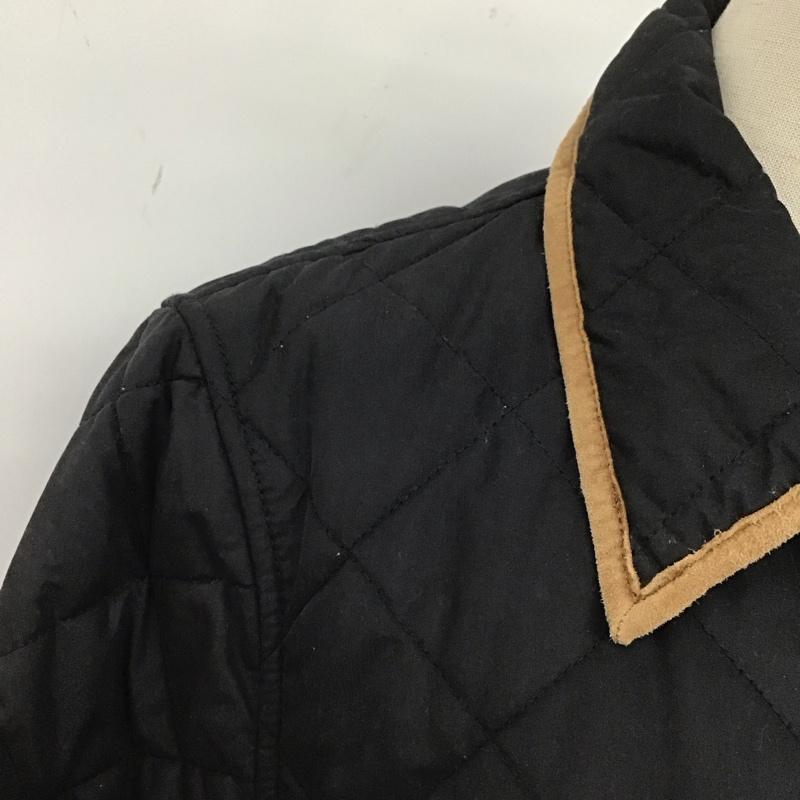 ラルフローレン RALPHLAUREN ジャケット、上着 ジャンパー、ブルゾン キルティングジャケット カラージャケット ボタン前開ジャケット ロングコート 無地 黒 / ブラック / レディース USED 古着 中古 10113801