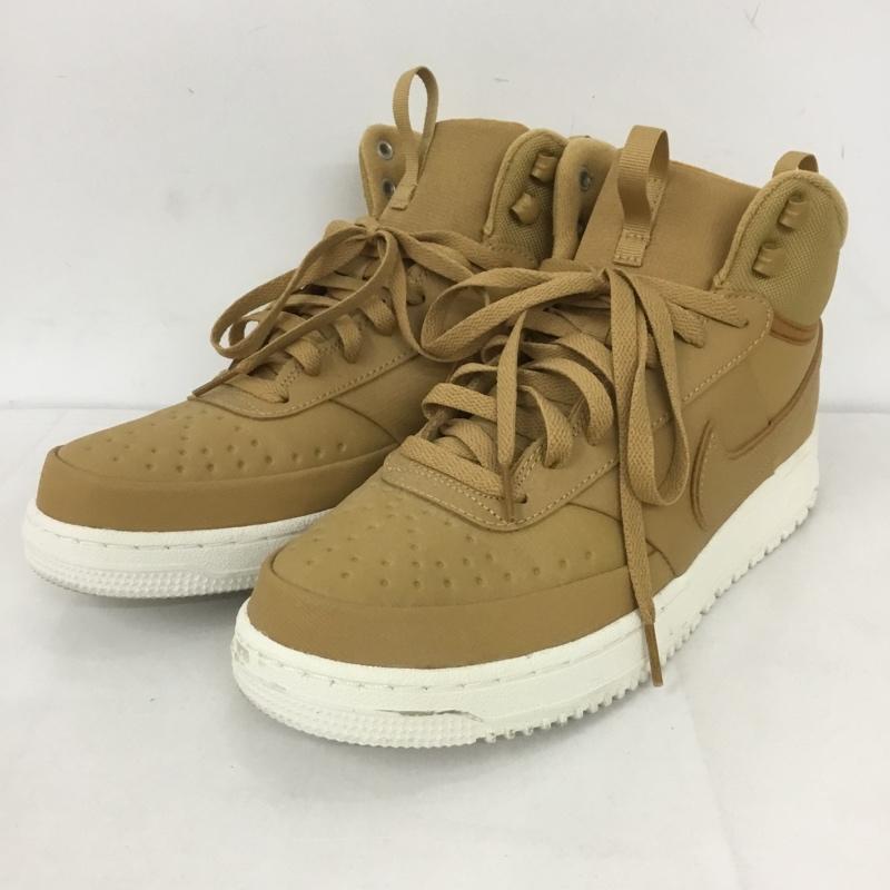 ナイキ NIKE スニーカー スニーカー DR7882 700 コート ビジョン MID WNTR 28.5cm 28.5cm ロゴ、文字 キャメル / キャメル / メンズ USED 古着 中古 10127767