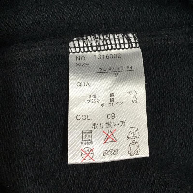 ヴィジョン VISION パンツ ワークパンツ、ペインターパンツ スウェットパンツ ジャージ カジュアルパンツ ワイドパンツ M ロゴ、文字 黒 / ブラック / メンズ USED 古着 中古 10116909