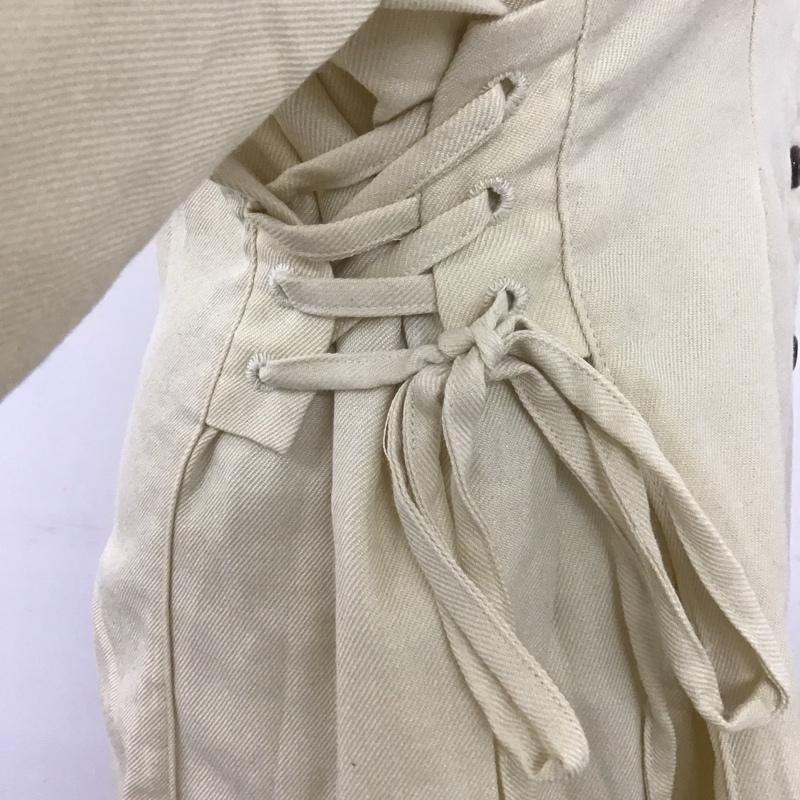 マウジー MOUSSY シャツ、ブラウス 長袖 029EAA30-5270 Vネック FREE 無地 アイボリー / アイボリー / レディース USED 古着 中古 10108232