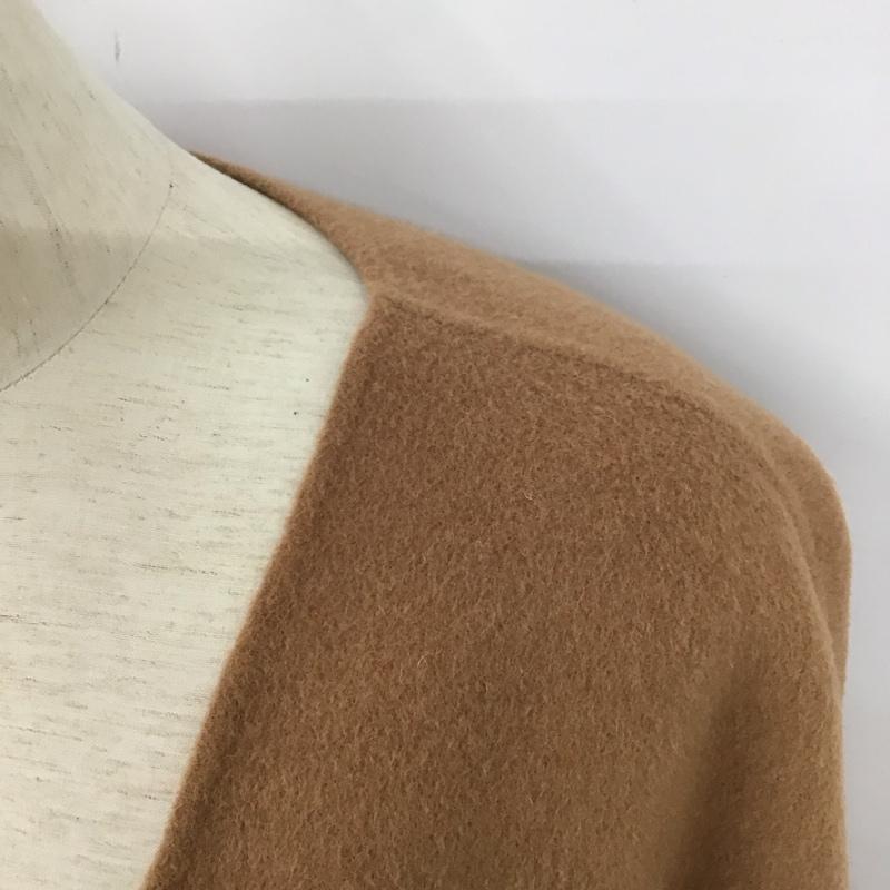 スナイデル SNIDEL コート コート一般 ロングコート アウター ノーカラージャケット FREE 無地 ベージュ / ベージュ / レディース USED 古着 中古 10127854