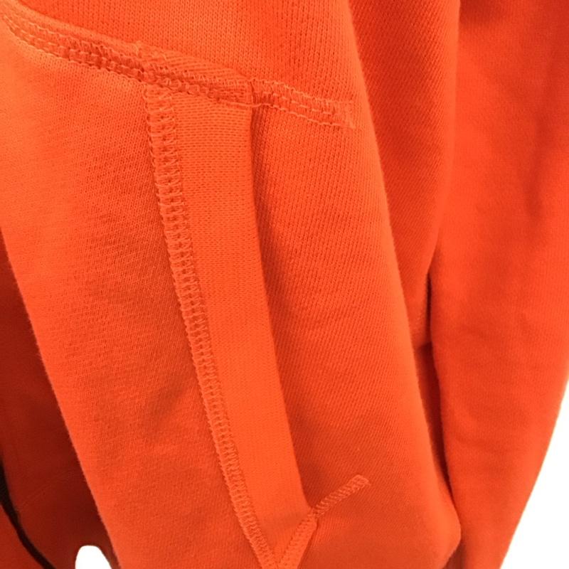 ナイキ NIKE ジャケット、上着 ジャンパー、ブルゾン ho140509twc パーカー ジップアップパーカー スポーツウェア XL ロゴ、文字 橙 / オレンジ / レディース USED 古着 中古 10114654