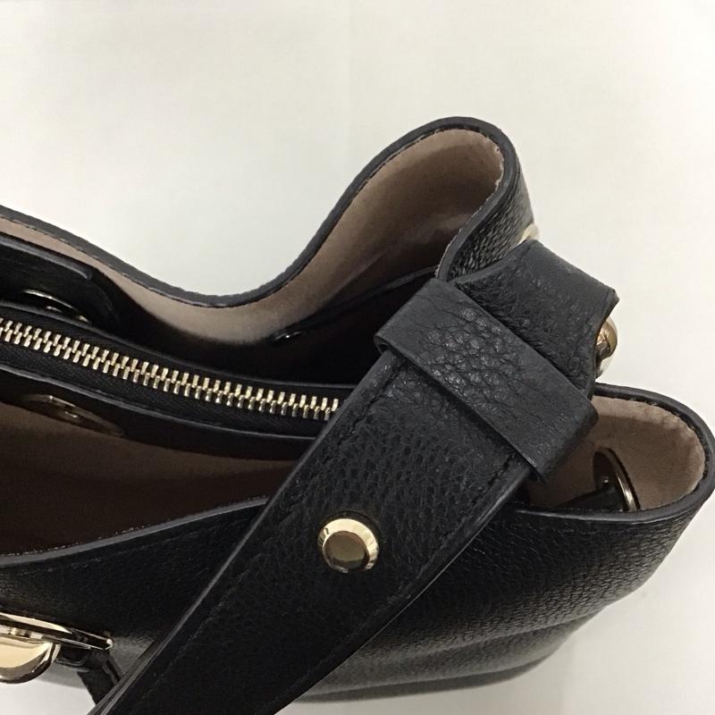 ケイトスペード Kate Spade ショルダーバッグ ショルダーバッグ WKRU6827 マーティ ラージ バケット ロゴ、文字 黒 / ブラック / レディース USED 古着 中古 10123178