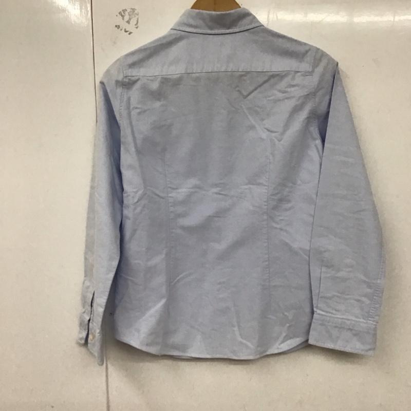 エディーバウアー Eddie Bauer シャツ、ブラウス 長袖 長袖シャツ 無地シャツ カラーシャツ XS 無地 水色 / ライトブルー / レディース USED 古着 中古 10129709