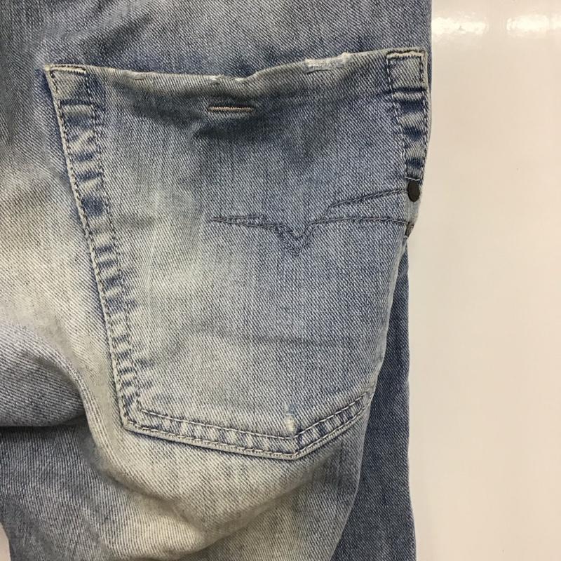 ディーゼル DIESEL パンツ デニム、ジーンズ デニムパンツ スリムパンツ ストレッチパンツ ジーンズ 32インチ 無地 インディゴ / インディゴ /  メンズ USED 古着 中古 10123975