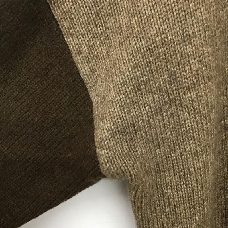 ザラ ZARA カーディガン 長袖 M 無地 茶 / ブラウン / レディース USED 古着 中古 10133455