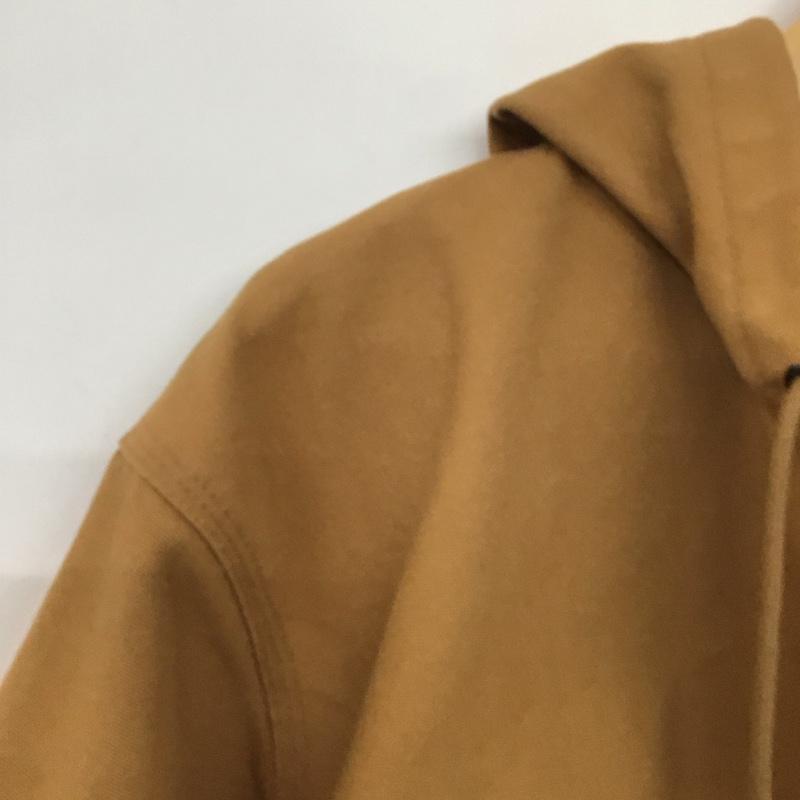 カーハート Carhartt ジャケット、上着 ジャケット、ブレザー ジップアップジャケット アウター ジップアップパーカージャケット L ロゴ、文字 茶 / ブラウン / メンズ USED 古着 中古 10136856