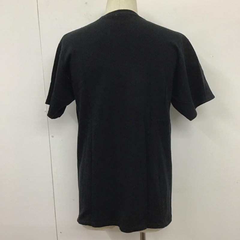 ハフ HUF Tシャツ 半袖 半袖カットソー プリントTシャツ クルーネックカットソー M ロゴ、文字 黒 / ブラック /  メンズ USED 古着 中古 10110918