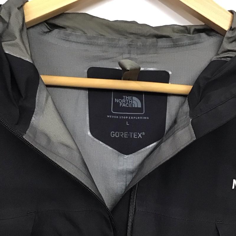 ザノースフェイス THE NORTH FACE ジャケット、上着 ジャケット、ブレザー NPW11503 ゴアテックスレインジャケット L ロゴ、文字 黒 / ブラック / レディース USED 古着 中古 10138630