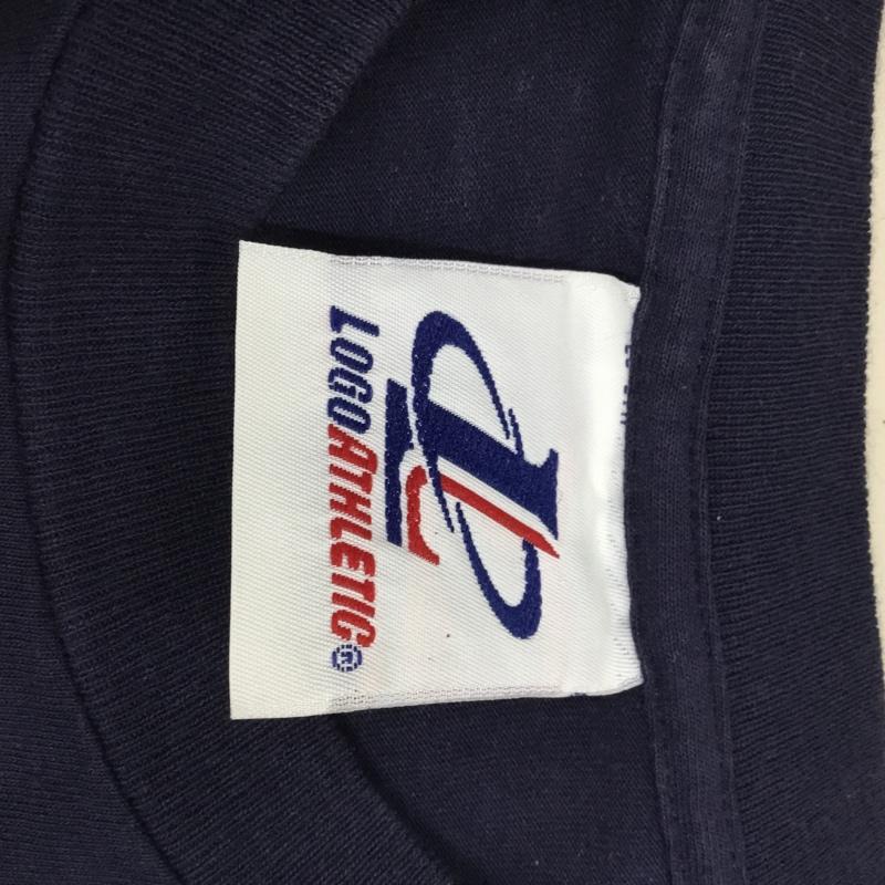 古着 USED Tシャツ 半袖 半袖カットソー プリントTシャツ クルーネックカットソー 古着 L プリント 紺 / ネイビー /  メンズ USED 古着 中古 10108725