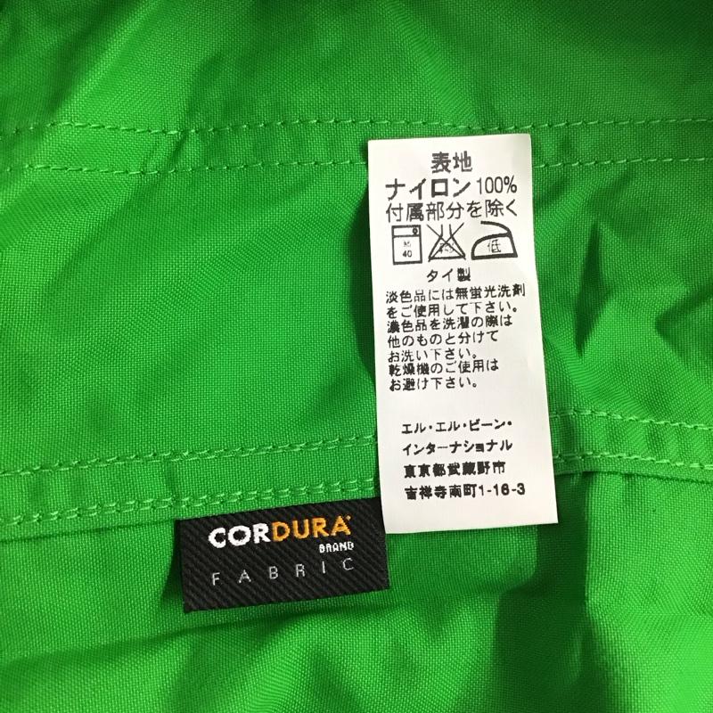 エルエルビーン L.L.Bean ジャケット、上着 ジャンパー、ブルゾン ジップアップジャケット ナイロンジャケット アウター パーカー S ロゴ、文字 緑 / グリーン / メンズ USED 古着 中古 10110402