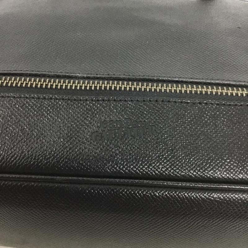 ジャンポールゴルチエ Jean Paul Gaultier トートバッグ トートバッグ レザー ロゴ、文字 黒 / ブラック / レディース USED 古着 中古 10137945