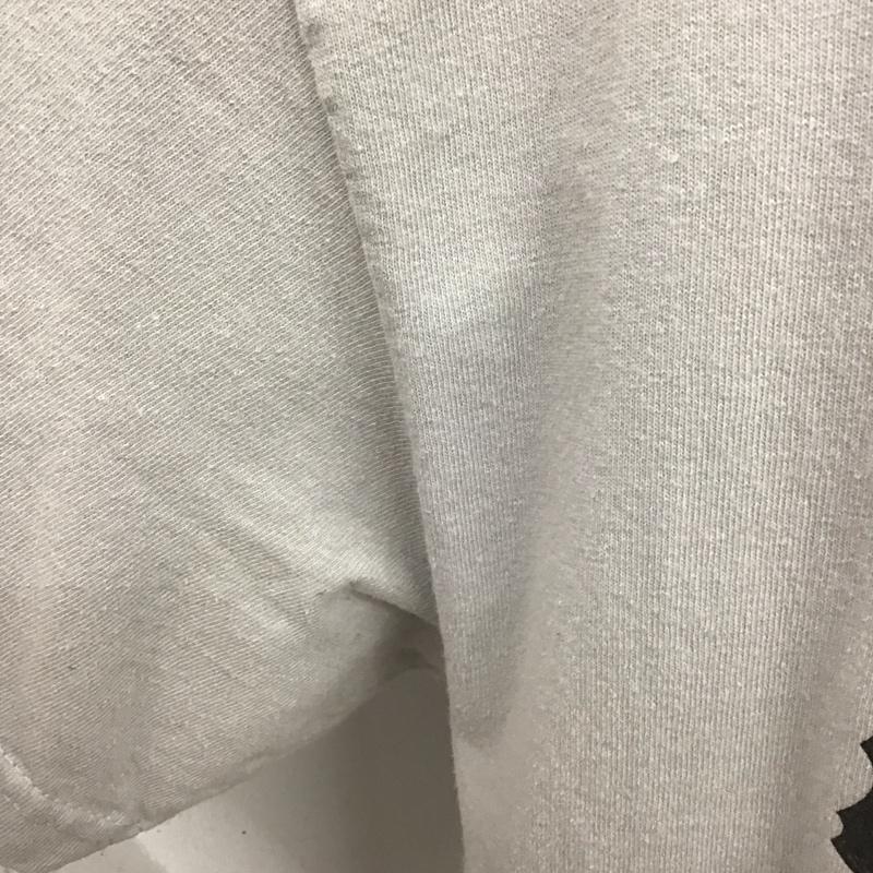 テンダーロイン TENDERLOIN Tシャツ 半袖 半袖カットソー プリントTシャツ クルーネックカットソー L プリント 灰 / グレー /  メンズ USED 古着 中古 10110909