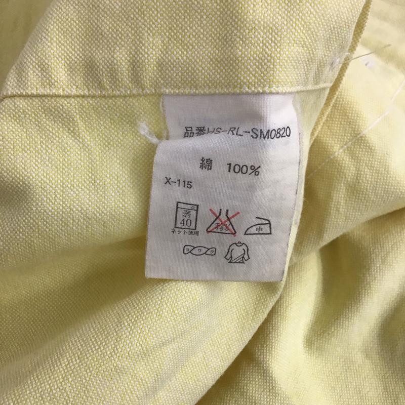ラルフローレン RALPHLAUREN シャツ、ブラウス 半袖 HS-RL-SM0820 ボタンダウン L ワンポイント 黄 / イエロー / メンズ USED 古着 中古 10106810
